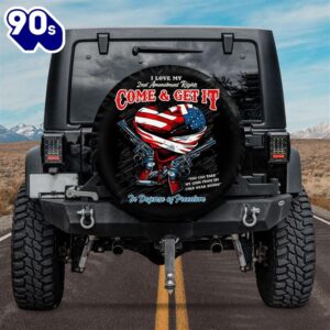 Come & Get It Second Amendment Spare Tire Cover