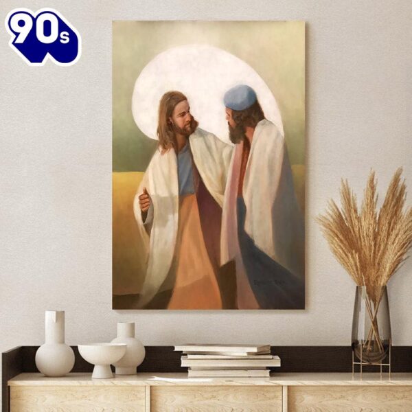 Come Unto Me 2 Canvas Wall Art Jesus Canvas Pictures Christian Canvas Wall Art