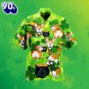 Corgi Shamrock Pot Of Gold St Patricks Green Hawaiian Shirt Dress 2025