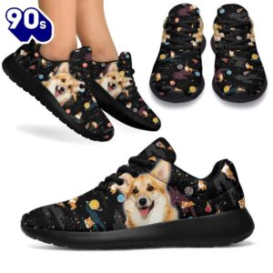 Corgi Sneakers Sporty Shoes For Corgi Dog Lover