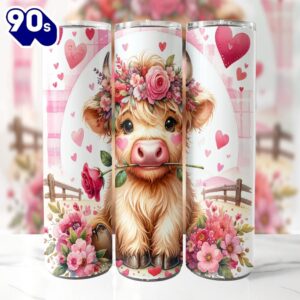 Country Valentine Highland Cow 20…