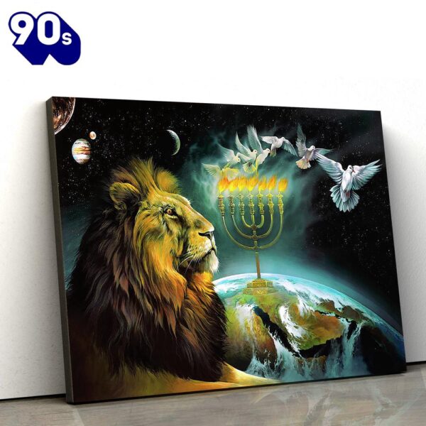 Covenant Keeper Lion Of Judah Silk Flag Canvas Pictures Jesus Canvas Pictures