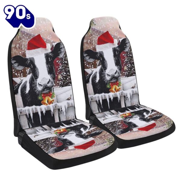 Cow Christmas Seat Cover Cars  Gift For Christmas