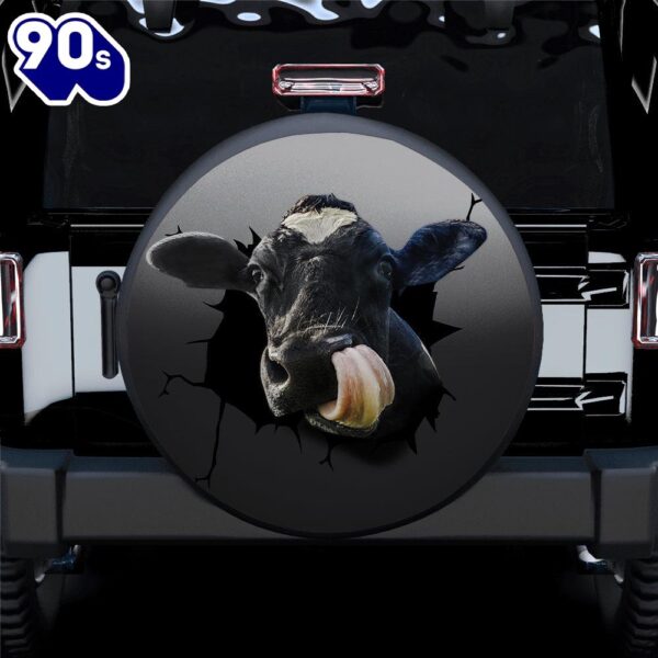 Cow Farm Funny Style Car Spare Tire Covers Gift For Campers