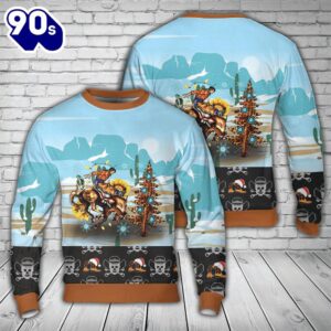 Cowboy Christmas Sweater