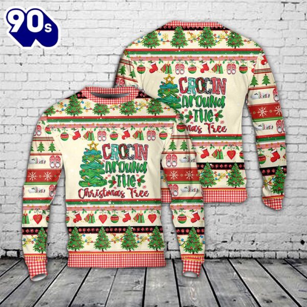 Crocin Around The Christmas Tree Sweater