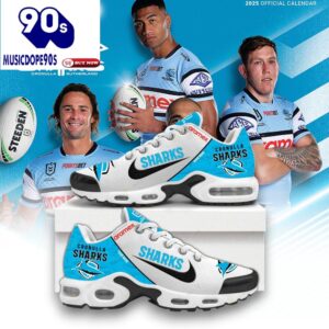 Cronulla Sutherland Sharks Personalized Name Air Max Plus Shoes For Fans
