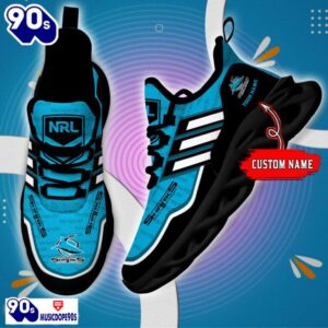 Cronulla-Sutherland Sharks Maxsoul Shoes Muc1NRL