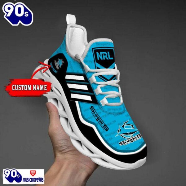 Cronulla-Sutherland Sharks Maxsoul Shoes Muc1NRL