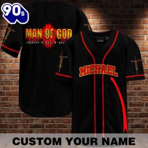 Cross Baseball Jersey – Man…