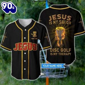 Cross Flame Baseball Jersey –…