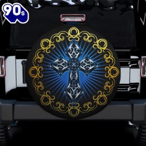 Hippie Tire Covers Cross Spare Tire Cover Gift For Campers