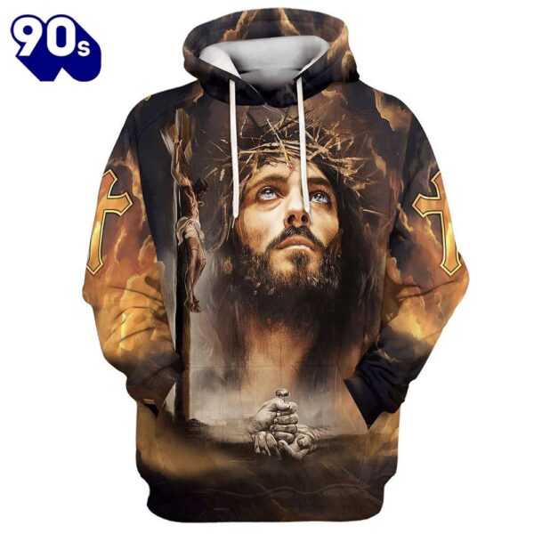 Crucifixion Of Jesus Hoodies Jesus Hoodie