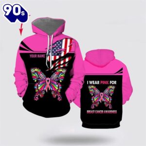 Custom Breast Cancer Awareness Pink…
