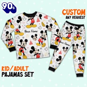 Custom Disney Friends Mickey Colorful…