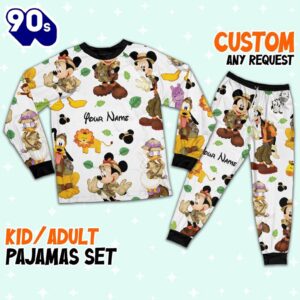 Custom Disney Mickey Safari Colorful…