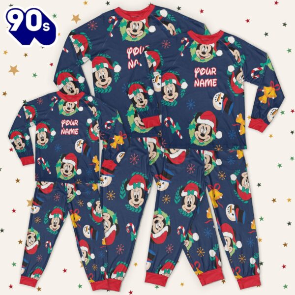 Custom Mickey Friends Pajamas Set – Family Disneyland Matching Pajamas Set