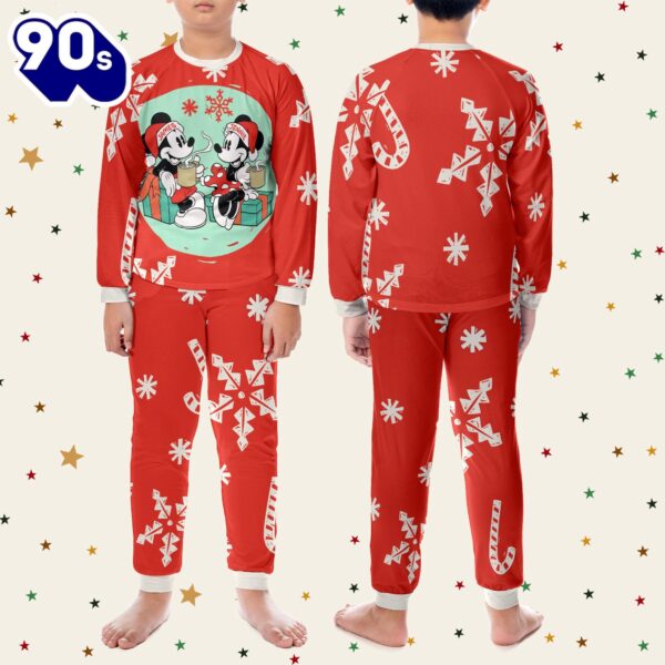 Custom Mickey Minnie Pajamas Set – Family Disneyland Matching Pajamas Set