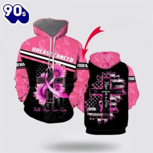 Custom Name Breast Cancer Hope…
