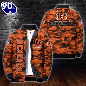 Custom Name Camo Cincinnati Bengals…