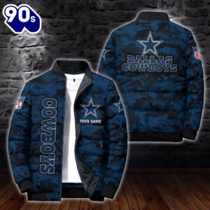 Custom Name Camo Dallas Cowboys…