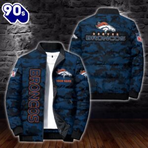 Custom Name Camo Denver Broncos…