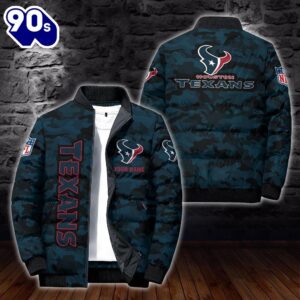 Custom Name Camo Houston Texans…