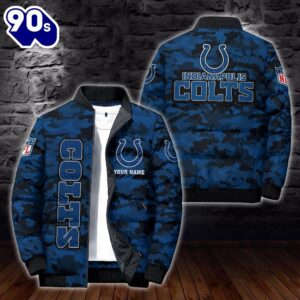 Custom Name Camo Indianapolis Colts…