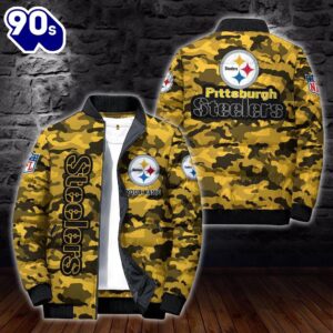 Custom Name Camo Pittsburgh Steelers…