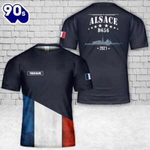 Custom Name French Navy Alsace…