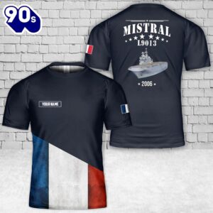 Custom Name French Navy Mistral…