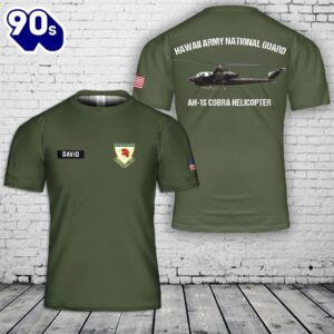 Custom Name Hawaii Army National…