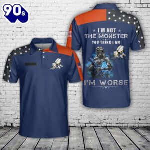 Custom Name I am Navy Seabee I’m Worse Polo Shirt – Veteran Polo Shirt