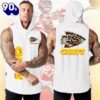Custom Name Kansas City Chiefs Men Workout Hooded Tank Top