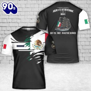 Custom Name Mexican Navy ARM…