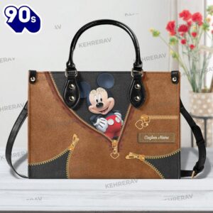 Custom name Mickey Woman Handbag