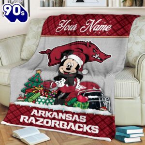 Custom Name NCAA Arkansas Razorbacks…