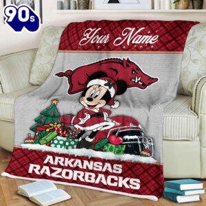 Custom Name NCAA Arkansas Razorbacks…