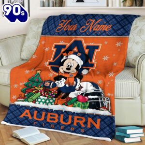 Custom Name NCAA Auburn Tigers…