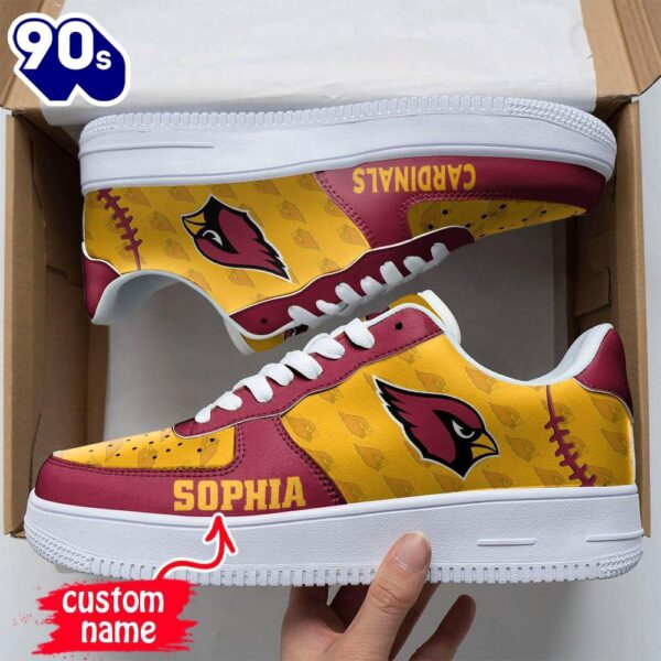 Custom Name NFL Arizona Cardinals Air Force 1