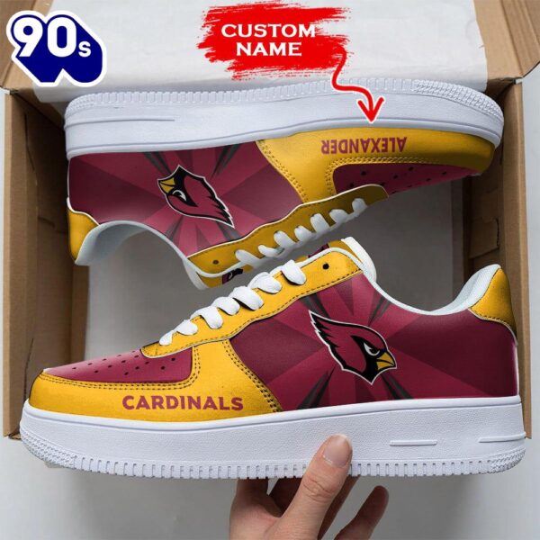 Custom Name NFL Arizona Cardinals Custom Air Force 1 Shoes For Fans