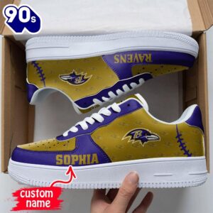 Custom Name NFL Baltimore Ravens…