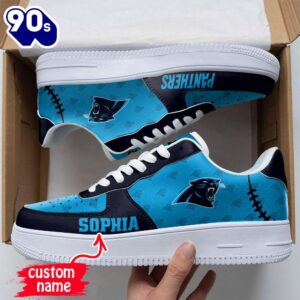 Custom Name NFL Carolina Panthers…