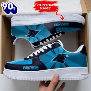 Custom Name NFL Carolina Panthers…