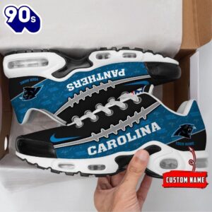 Custom Name NFL Carolina Panthers…