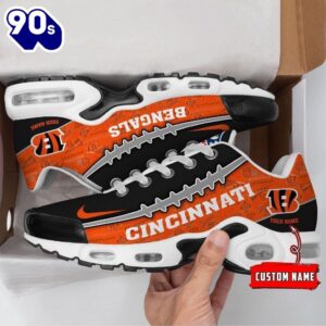 Custom Name NFL Cincinnati Bengals…