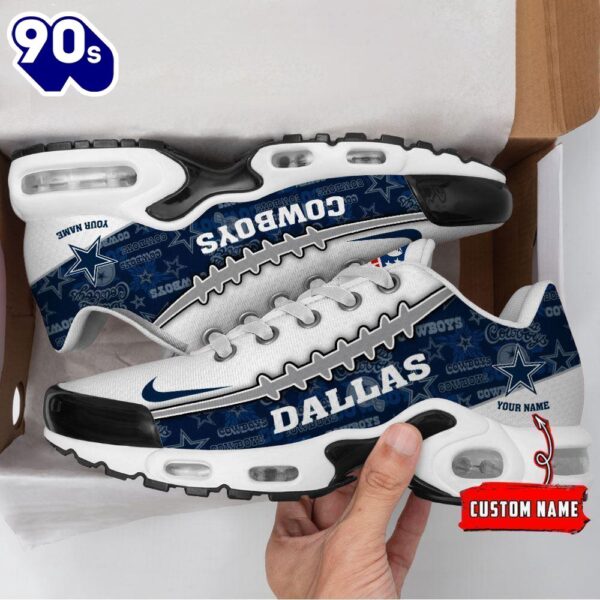 Custom Name NFL Dallas Cowboys NK TN Shoes