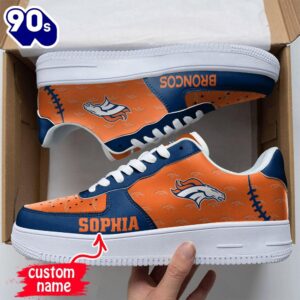 Custom Name NFL Denver Broncos…