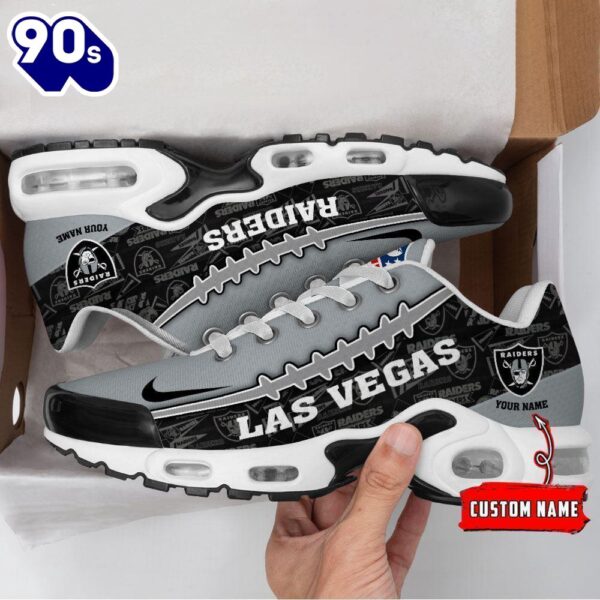 Custom Name NFL Las Vegas Raiders NK TN Shoes