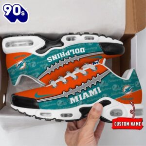 Custom Name NFL Miami Dolphins…